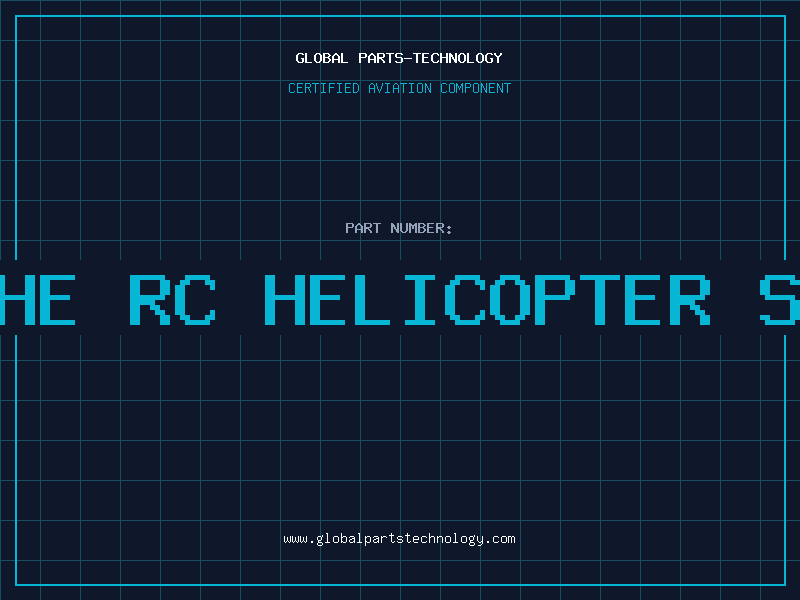 Aviation Part ah-64 apache rc helicopter spare parts