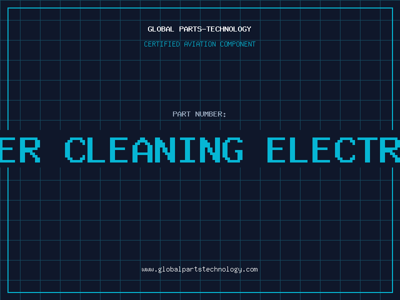 Aviation Part alcohol and water cleaning electronic components