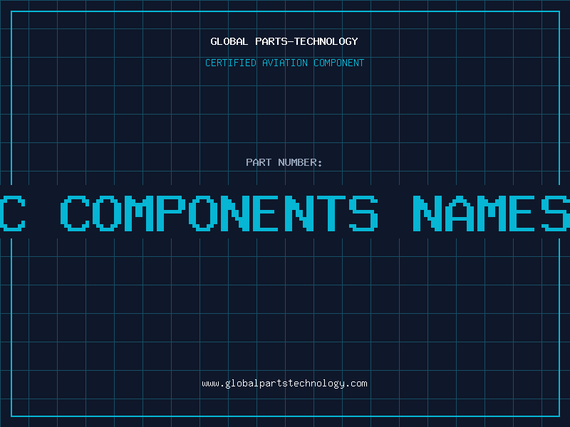 Aviation Part all electronic components names and pictures