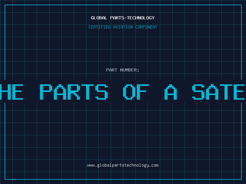 Aviation Part all the parts of a satellite