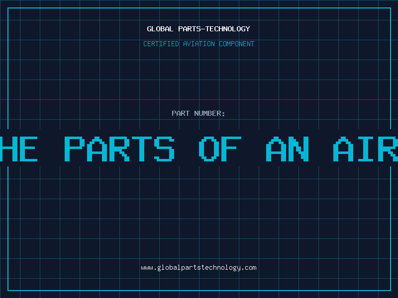 Aviation Part all the parts of an airplane
