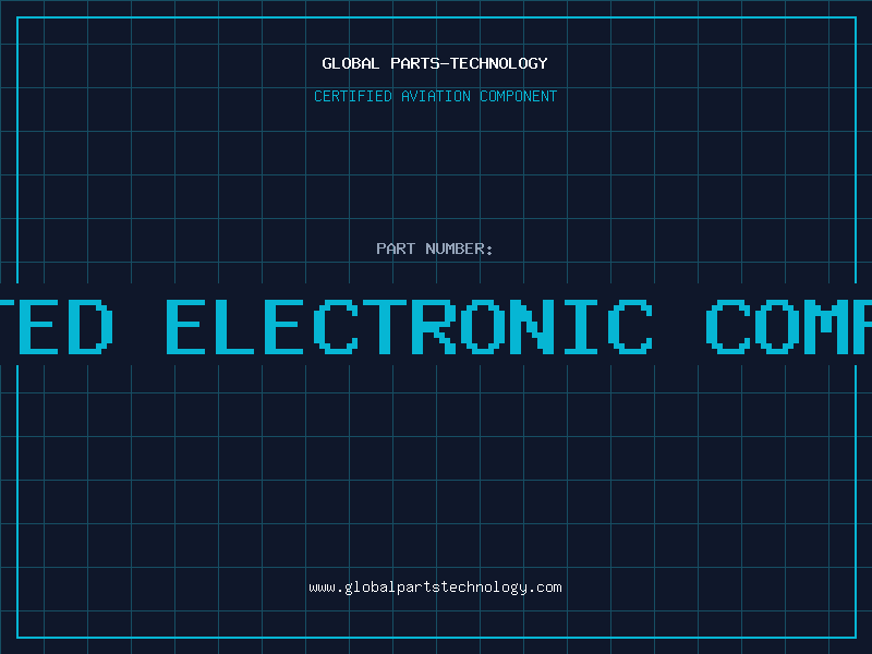 Aviation Part allocated electronic components