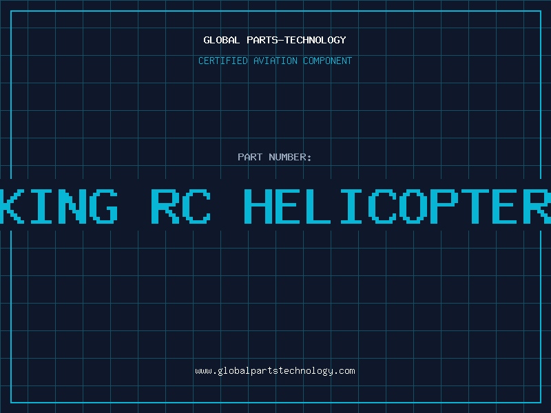 Aviation Part alloy king rc helicopter parts
