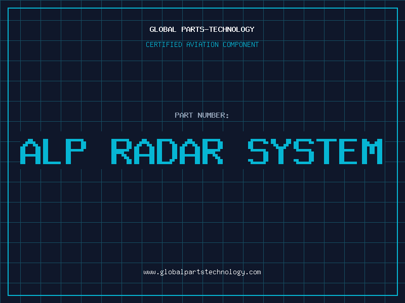 Aviation Part alp radar system