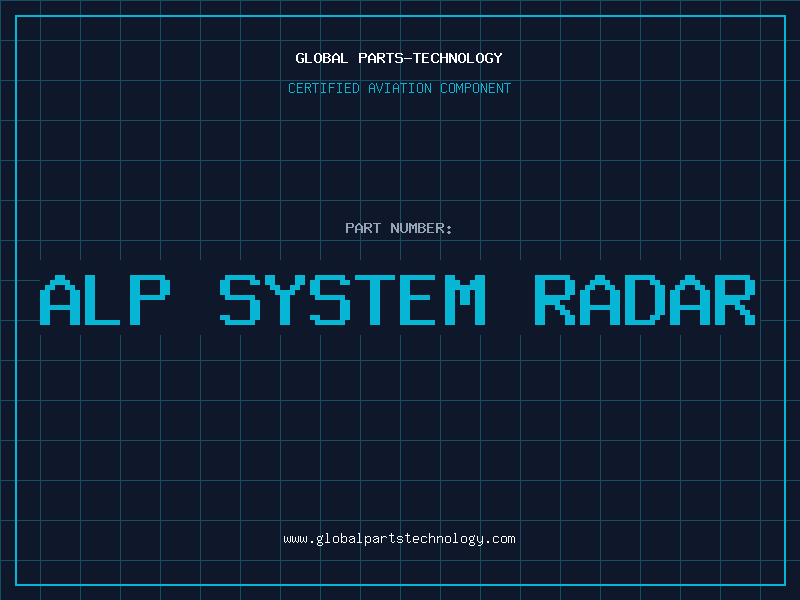 Aviation Part alp system radar