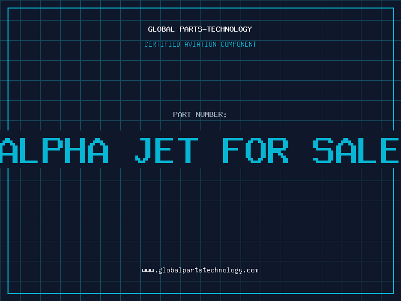 Aviation Part alpha jet for sale