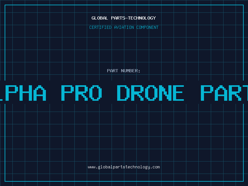 Aviation Part alpha pro drone parts