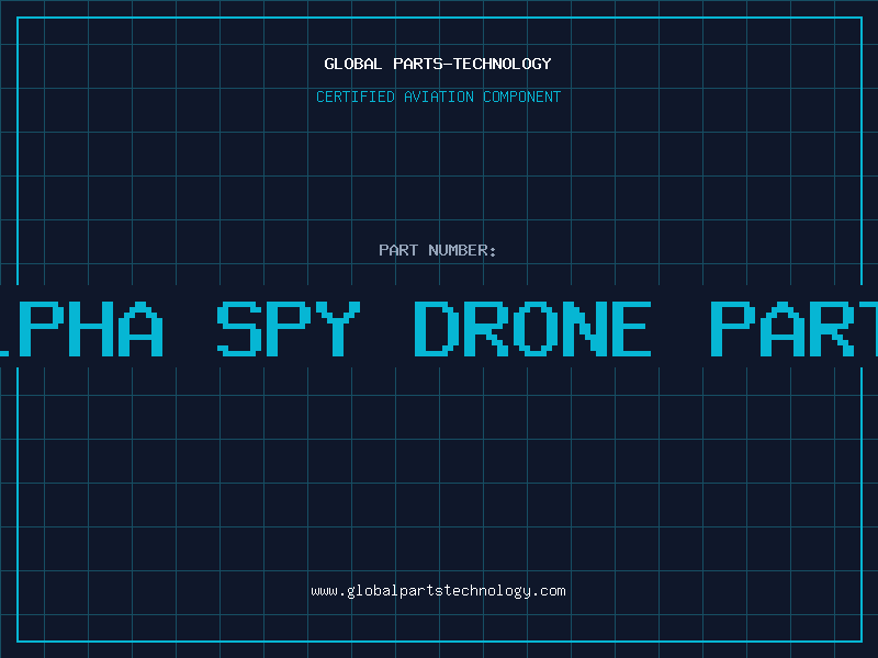Aviation Part alpha spy drone parts