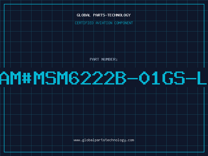 Aviation Part am#MSM6222B-01GS-L