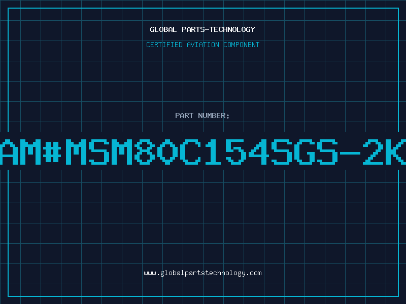 Aviation Part am#MSM80C154SGS-2K