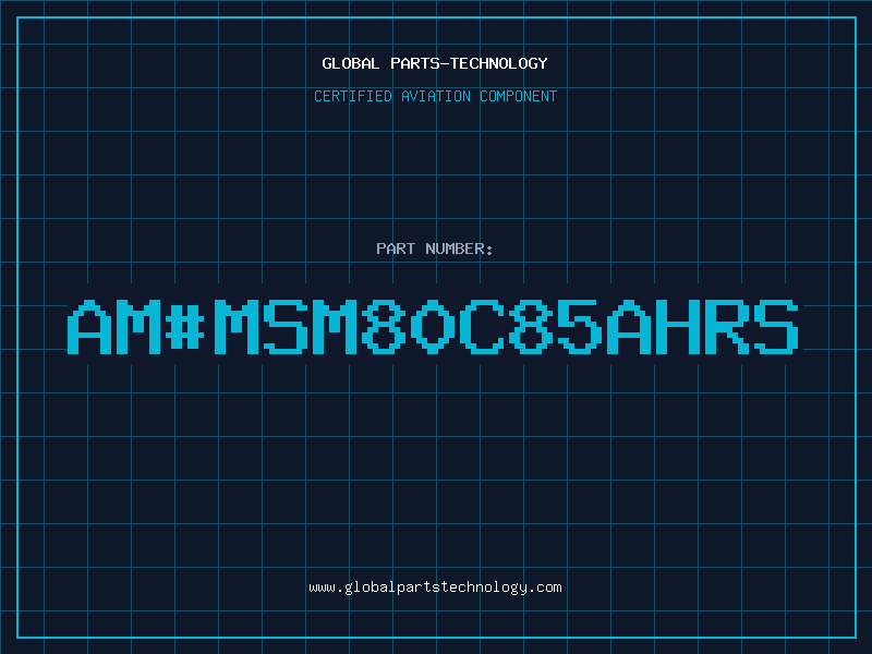 Aviation Part am#MSM80C85AHRS