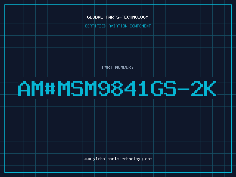 Aviation Part am#MSM9841GS-2K