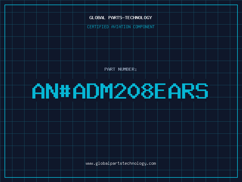 Aviation Part an#ADM208EARS