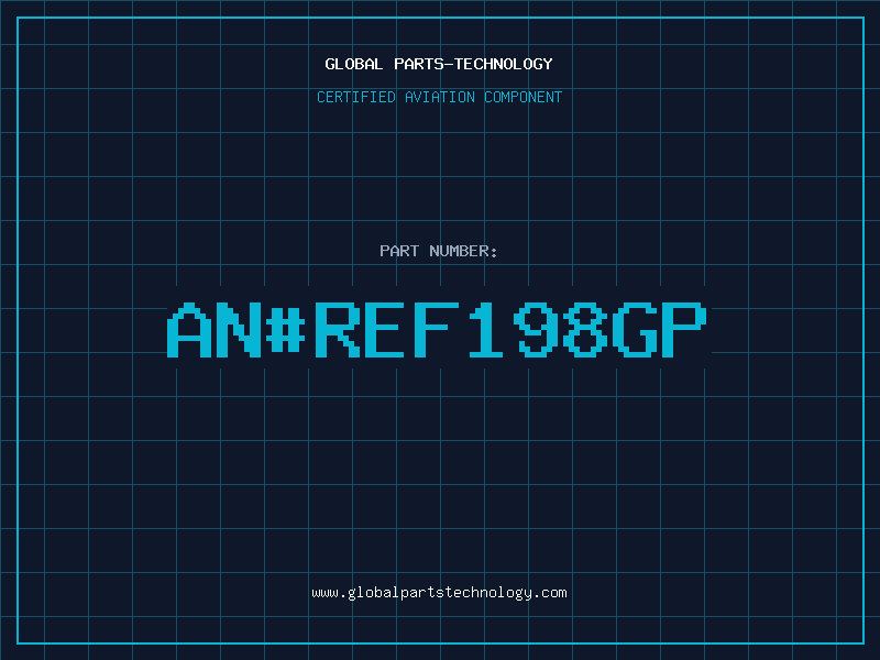 Aviation Part an#REF198GP