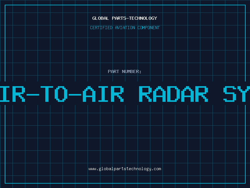 Aviation Part an air-to-air radar system