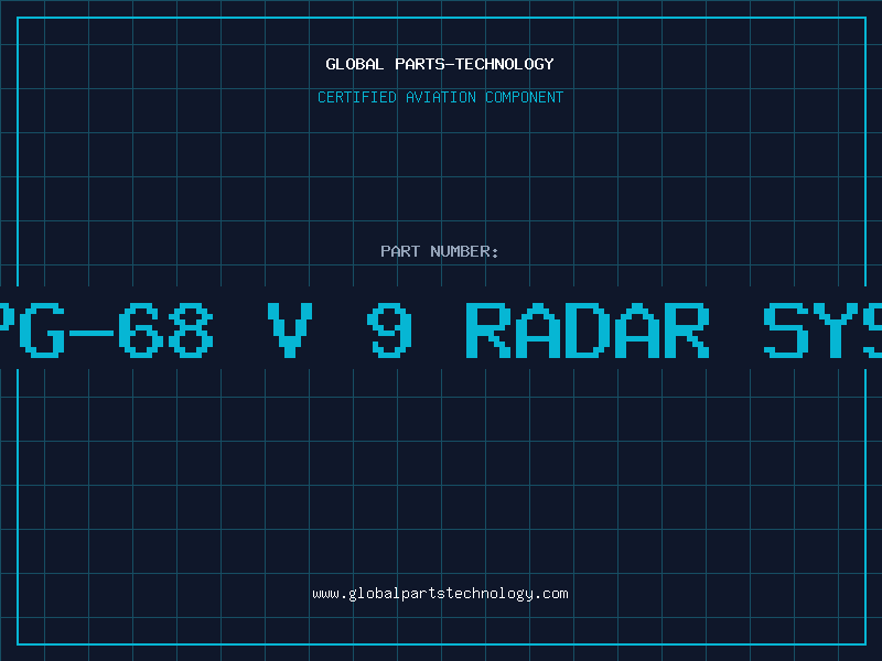 Aviation Part an apg-68 v 9 radar systems