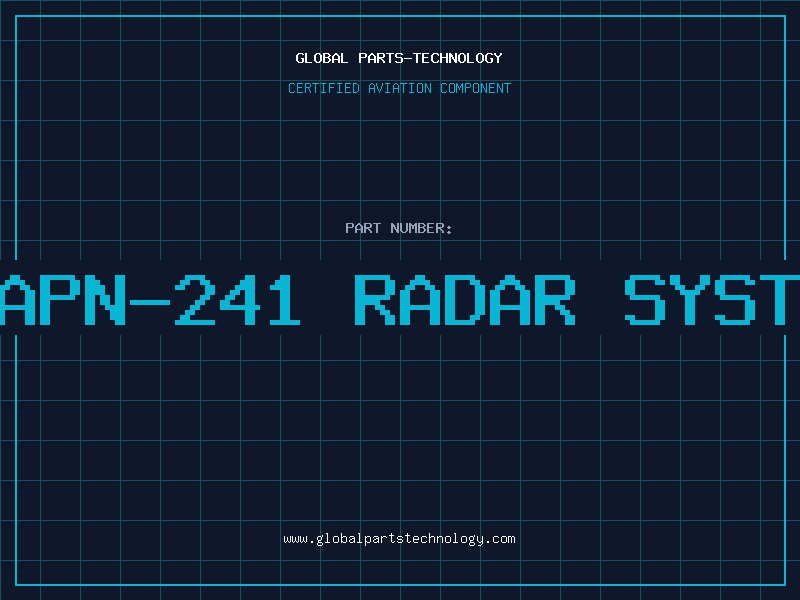 Aviation Part an apn-241 radar systems