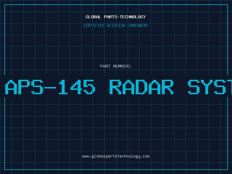 Aviation Part an aps-145 radar system