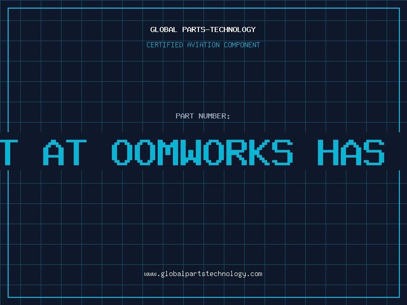 Aviation Part an electronic component at oomworks has a specification of 150