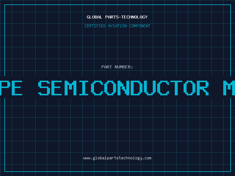 Aviation Part an n type semiconductor material