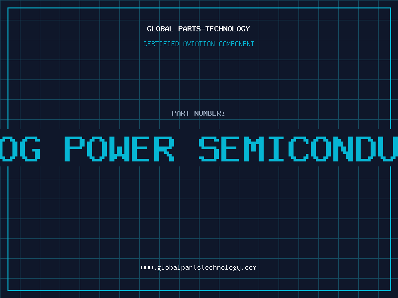 Aviation Part analog power semiconductor