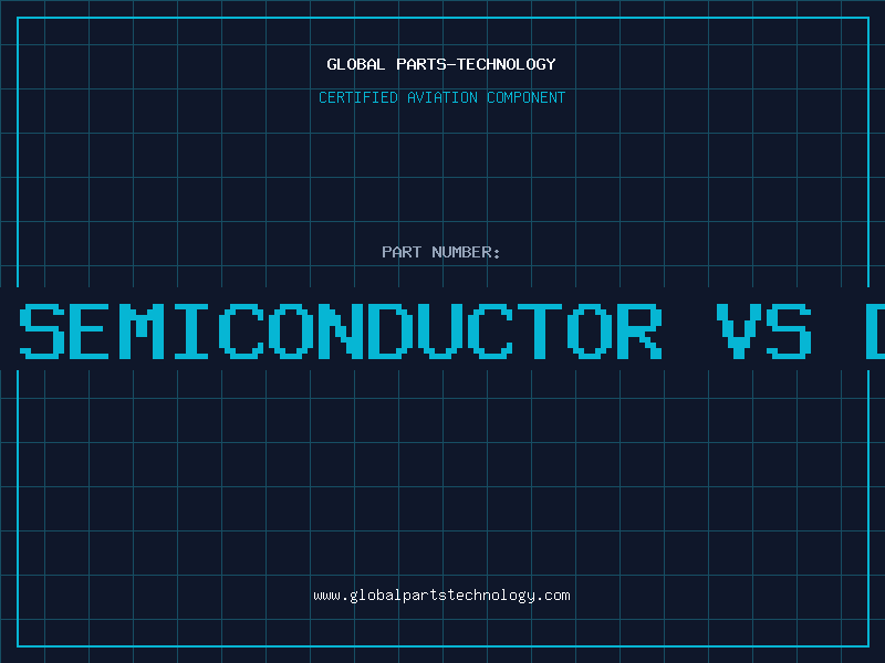 Aviation Part analog semiconductor vs digital