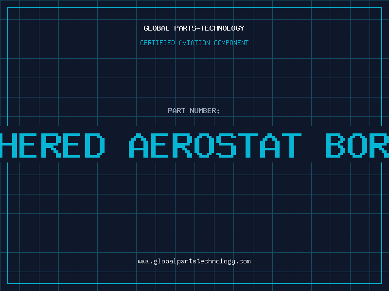 Aviation Part analysis of tethered aerostat borne radar system