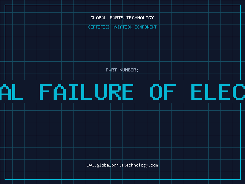 Aviation Part analysis of thermal failure of electronic components
