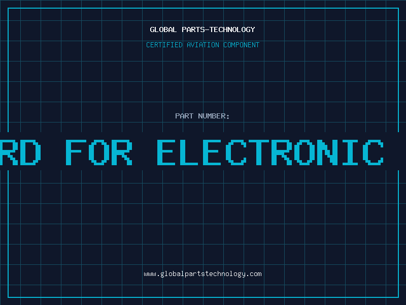 Aviation Part another word for electronic components