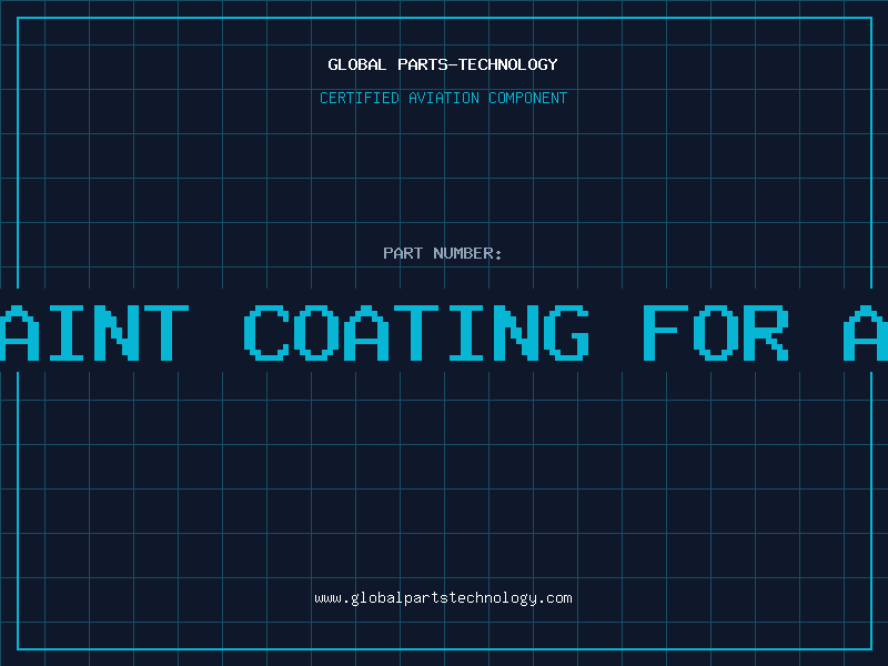 Aviation Part anti corrosive spray paint coating for aluminum aircraft parts