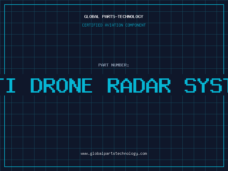 Aviation Part anti drone radar system