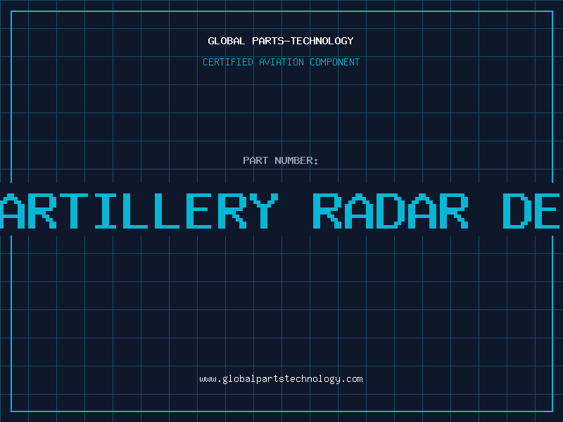 Aviation Part anti mortar/artillery radar defense system
