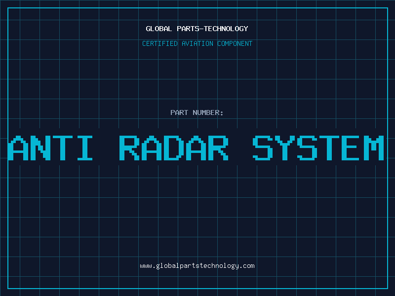 Aviation Part anti radar system