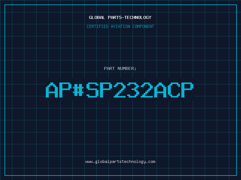 Aviation Part ap#SP232ACP