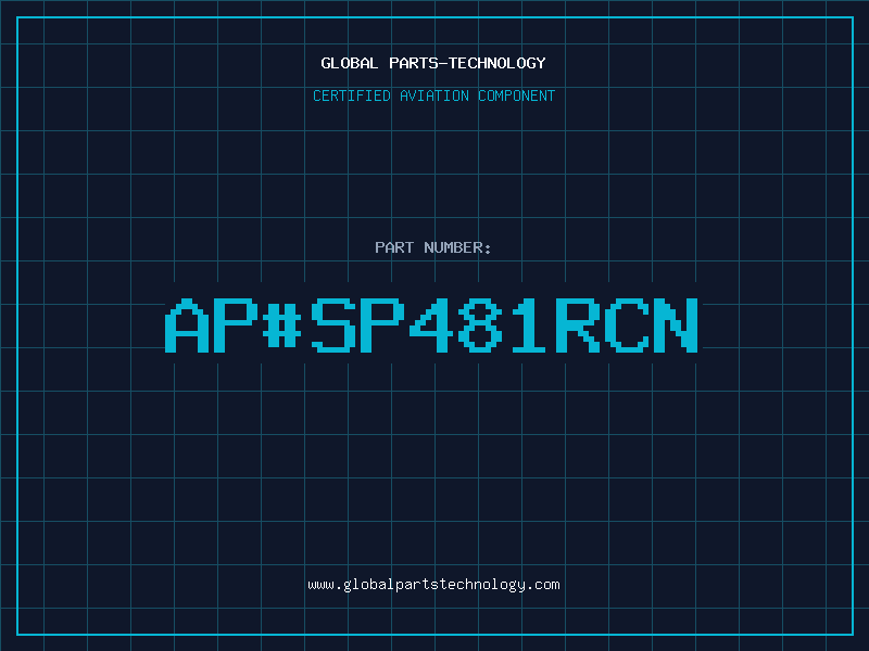 Aviation Part ap#SP481RCN