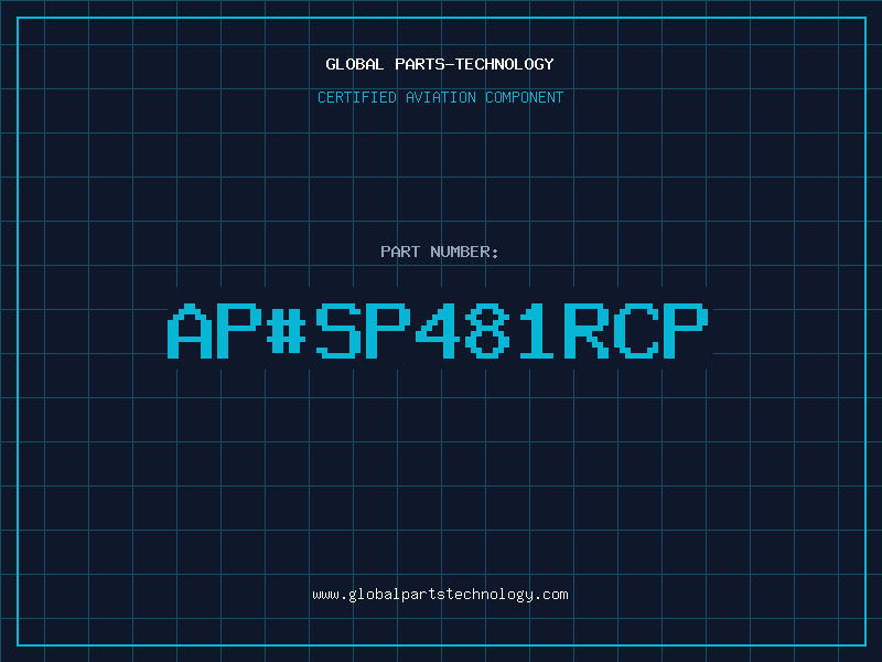 Aviation Part ap#SP481RCP