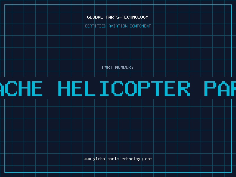Aviation Part apache helicopter parts