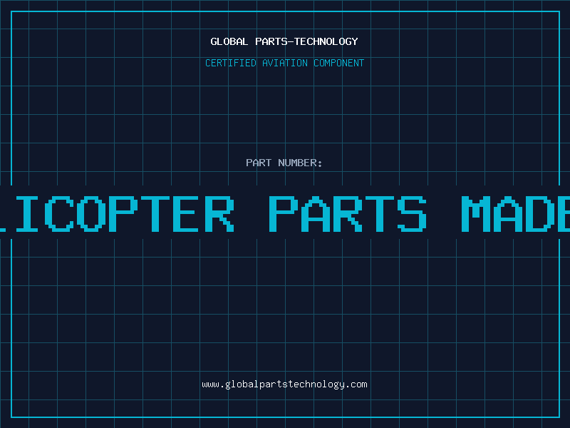 Aviation Part apache helicopter parts made in china
