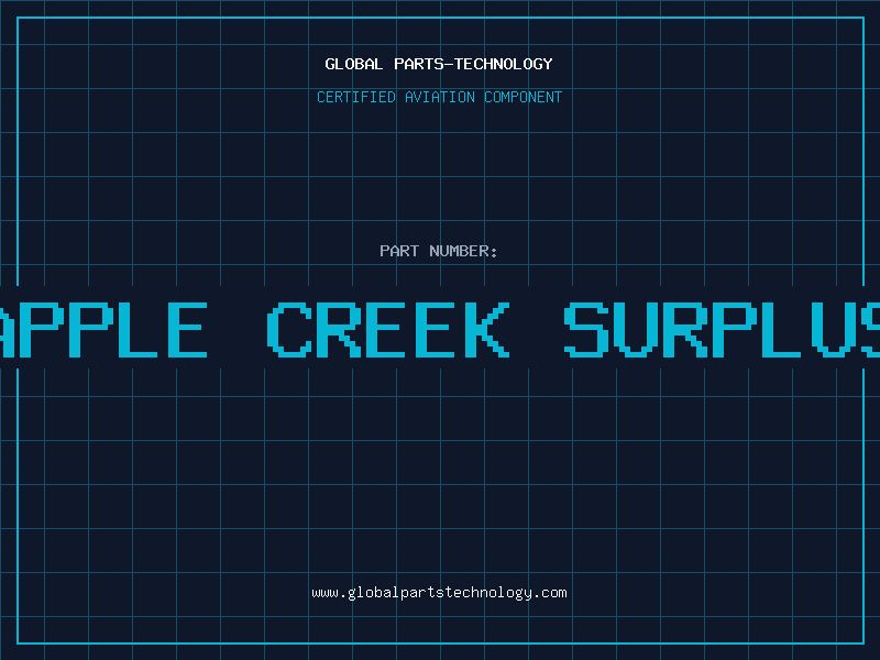 Aviation Part apple creek surplus
