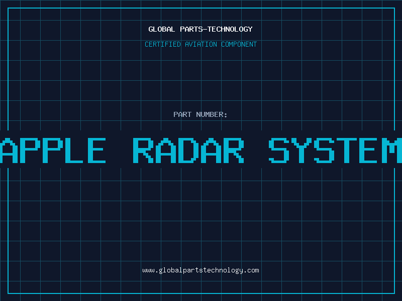 Aviation Part apple radar system
