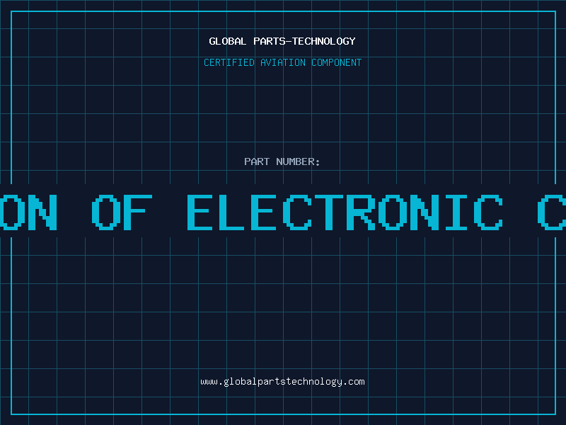 Aviation Part application of electronic components