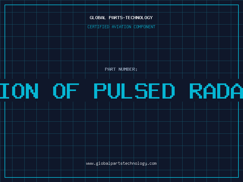Aviation Part application of pulsed radar system