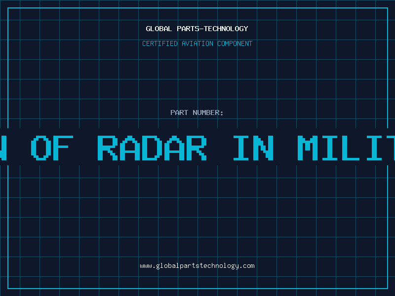 Aviation Part application of radar in military system