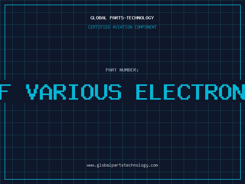 Aviation Part application of various electronic components
