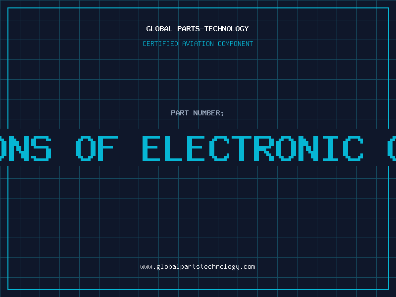 Aviation Part applications of electronic components