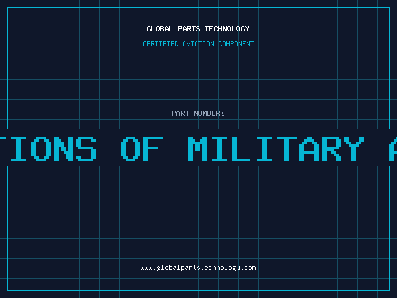 Aviation Part applications of military aircraft