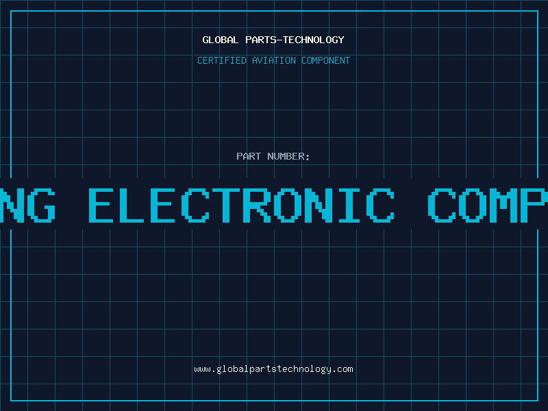 Aviation Part applying electronic components