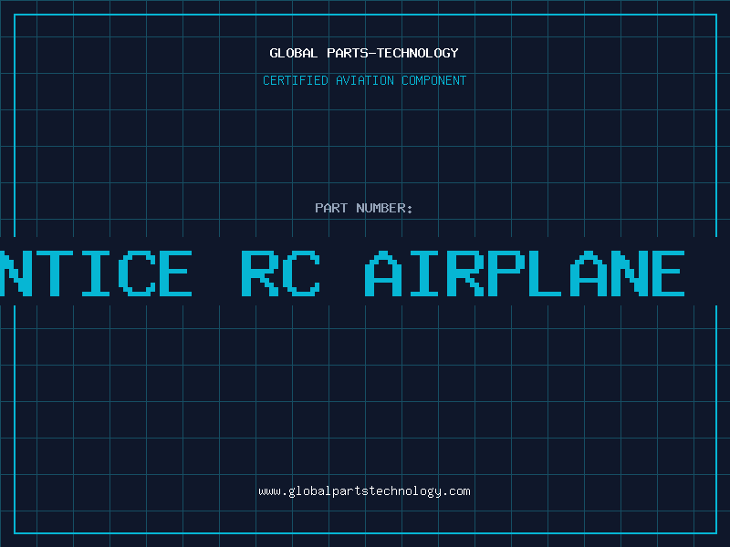 Aviation Part apprentice rc airplane parts