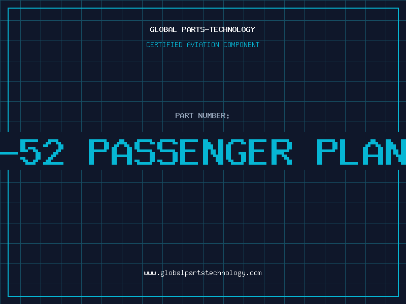 Aviation Part b-52 passenger plane