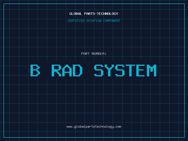 Aviation Part b-rad system